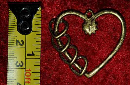 Heart Pendant Costume Jewellery Elegant Design