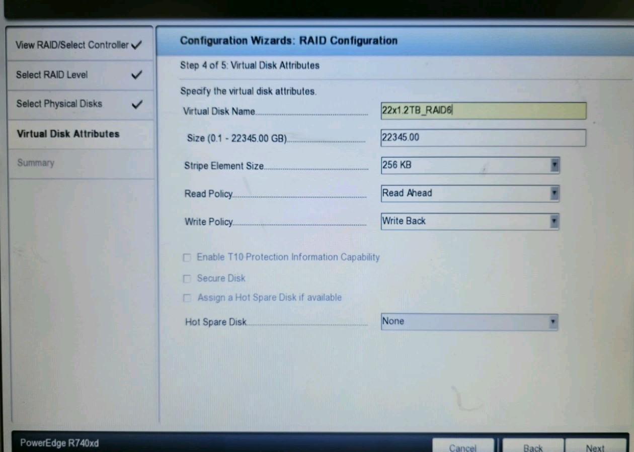 DELL PowerEdge R740XD Server 24 SFF 1x Xeon Gold 6234 3.3GHz 32GB RAM 22x1.2TB