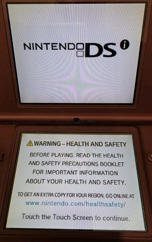 Nintendo DSi XL Burgundy Red Console UTL-001 PAL Good Working Order