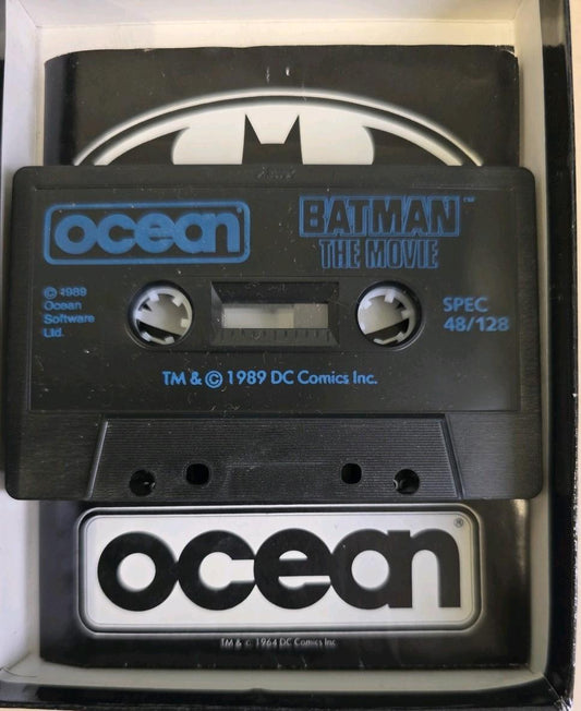 Batman The Movie ZX Spectrum Big Box Ocean 48K 128K Complete Tested