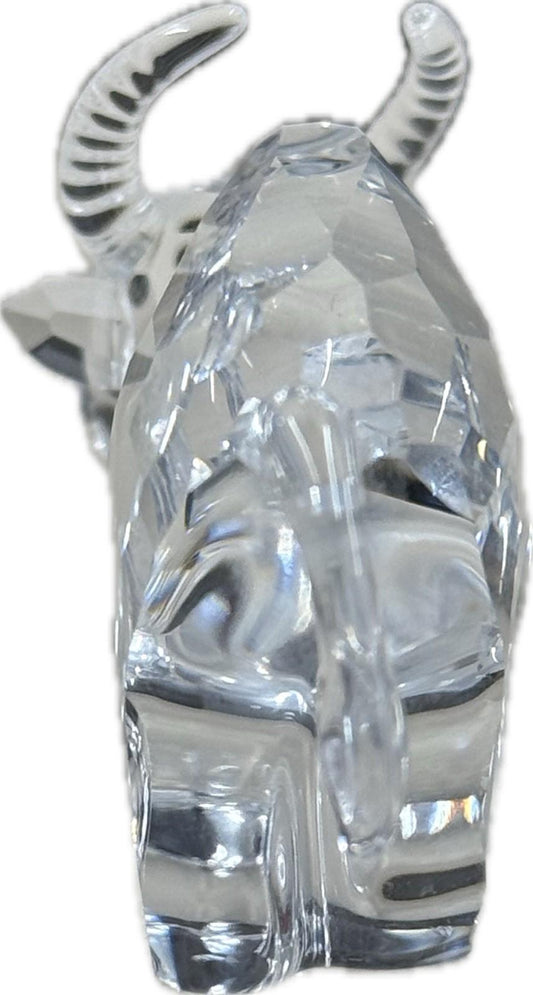 Swarovski Crystal Zodiac Ox Figurine Collectible Ornament