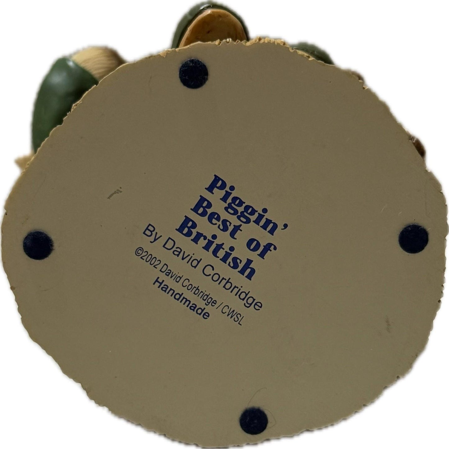 Piggin Best Of British 2002 David Corbridge Handmade Ceramic Figurine