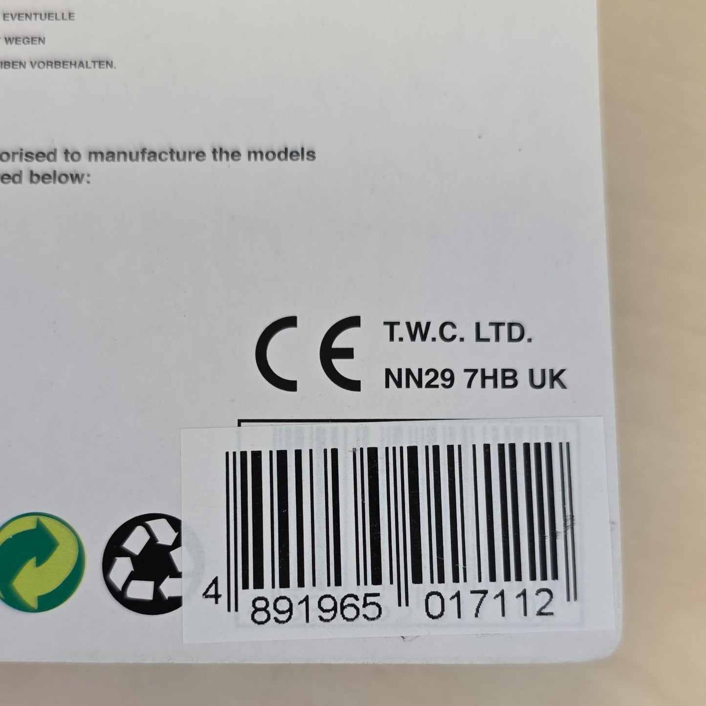 CARARAMA 1:72 Scale Polizei German Mercedes-Benz W164 Police Vehicle Diecast Mod