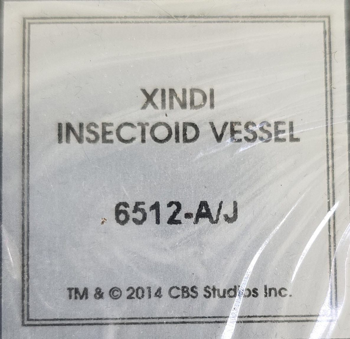 Eaglemoss Xindi Insectoid Vessel Star Trek Enterprise Boxed Die-Cast Model