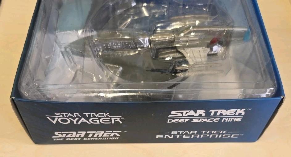 Eaglemoss Star Trek Andorian Warship 6766-A/A Enterprise Die-Cast Model Boxed