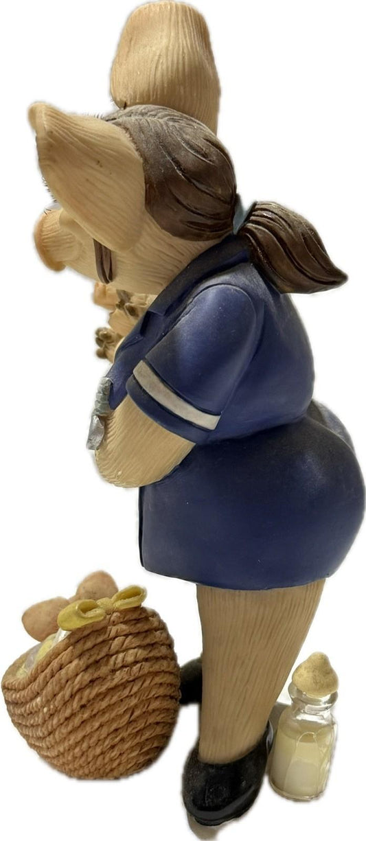 Piggin Special Delivery 2003 David Corbridge Handmade Ceramic Figurine