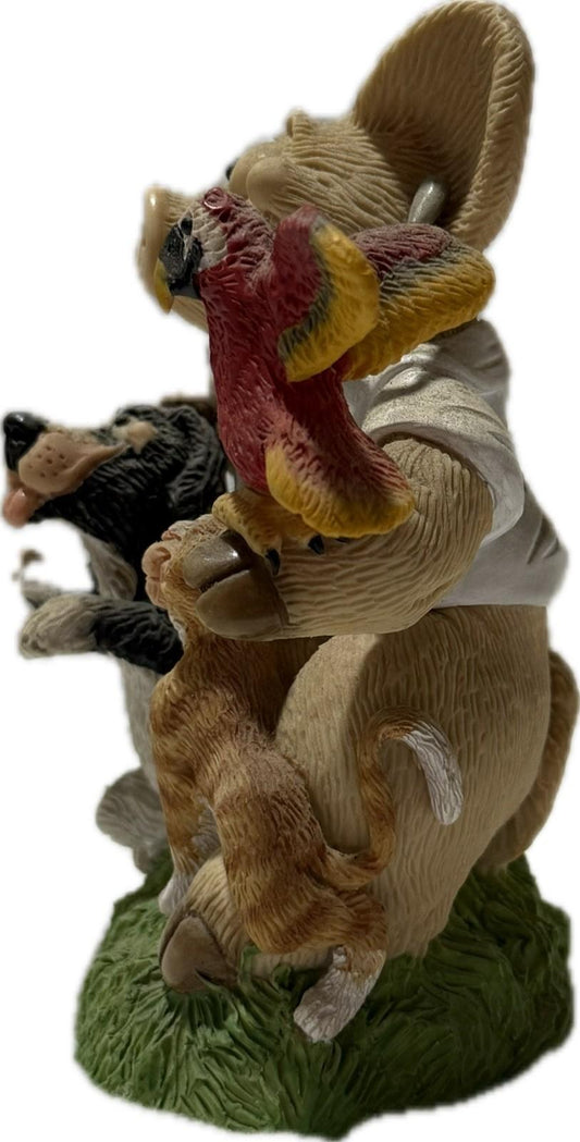 Piggin Animal Hospital 2002 David Corbridge Handmade Ceramic Figurine