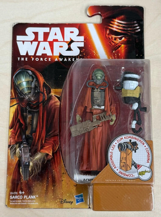 Star Wars Force Awakens Sarco Plank 3.75" Hasbro 2015 MOC B4176