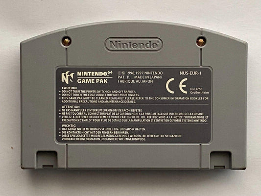 F-1 World Grand Prix Nintendo 64 Game Pak Cartridge Racing