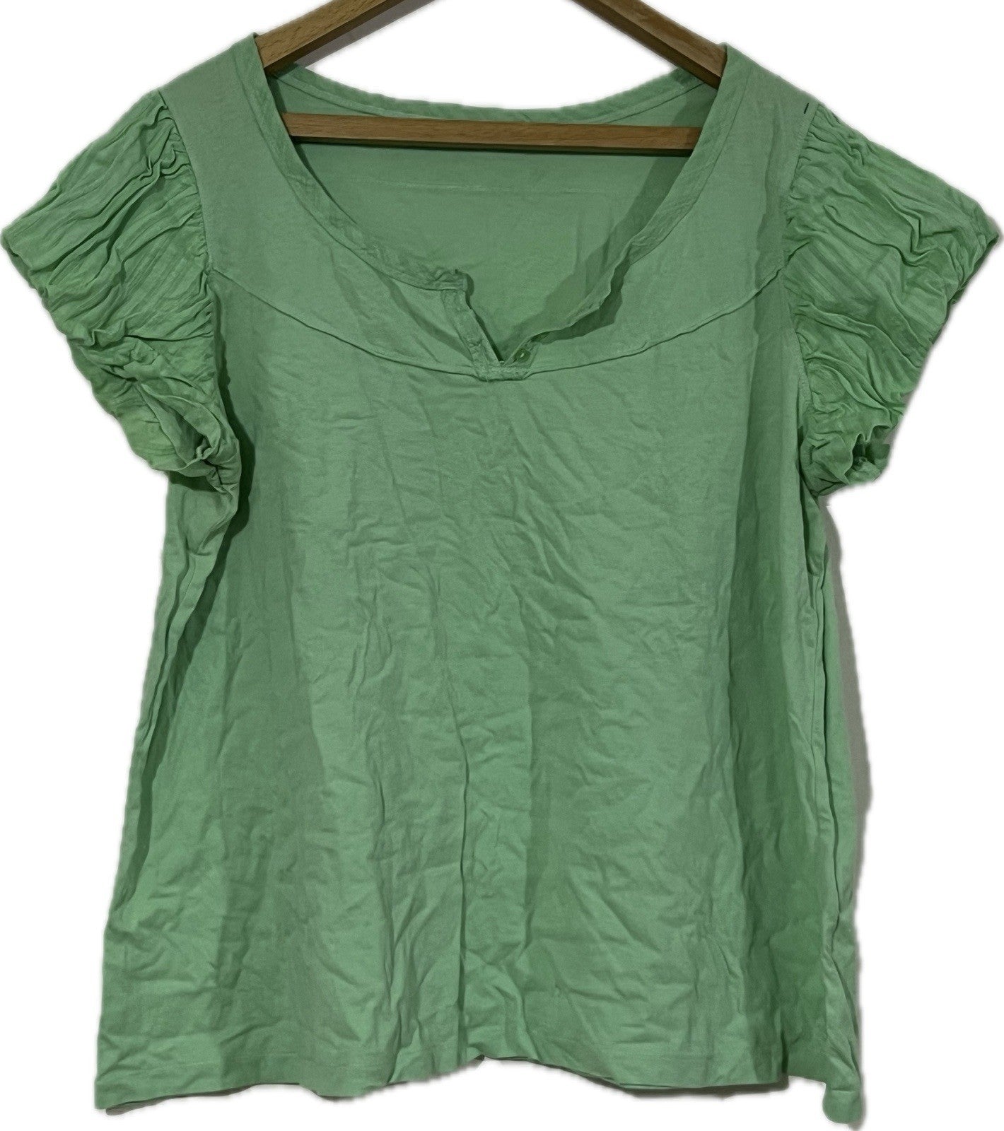 Ladies Green Top