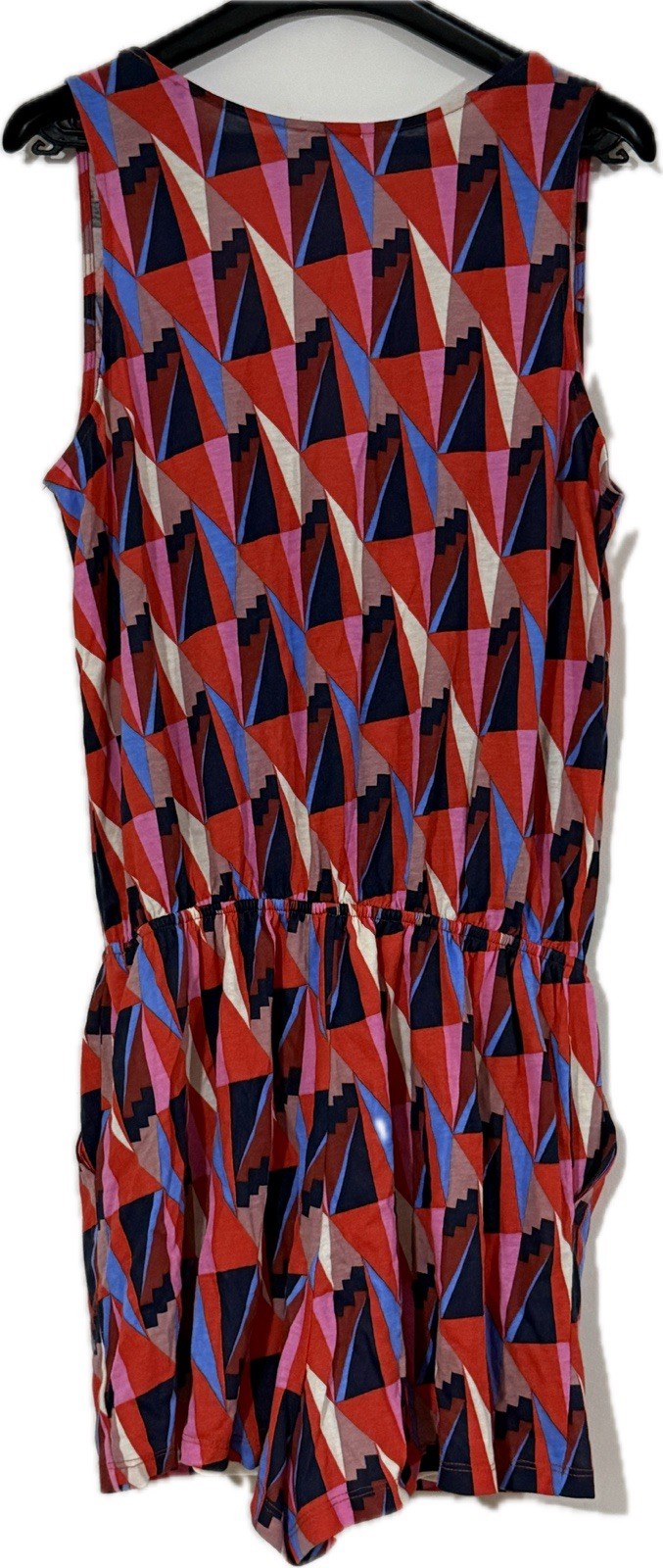 Ladies Multicoloured Patterned Playsuit Size EUR L