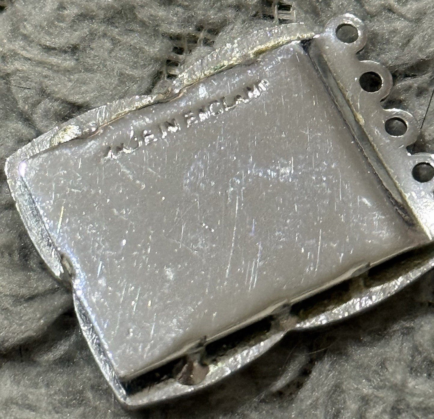 Ladies Silver Coloured Pendant Costume Jewellery Unfinished