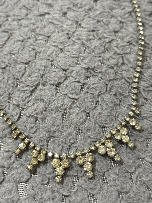 Ladies Beautiful Silver & Yellow Coloured Necklace