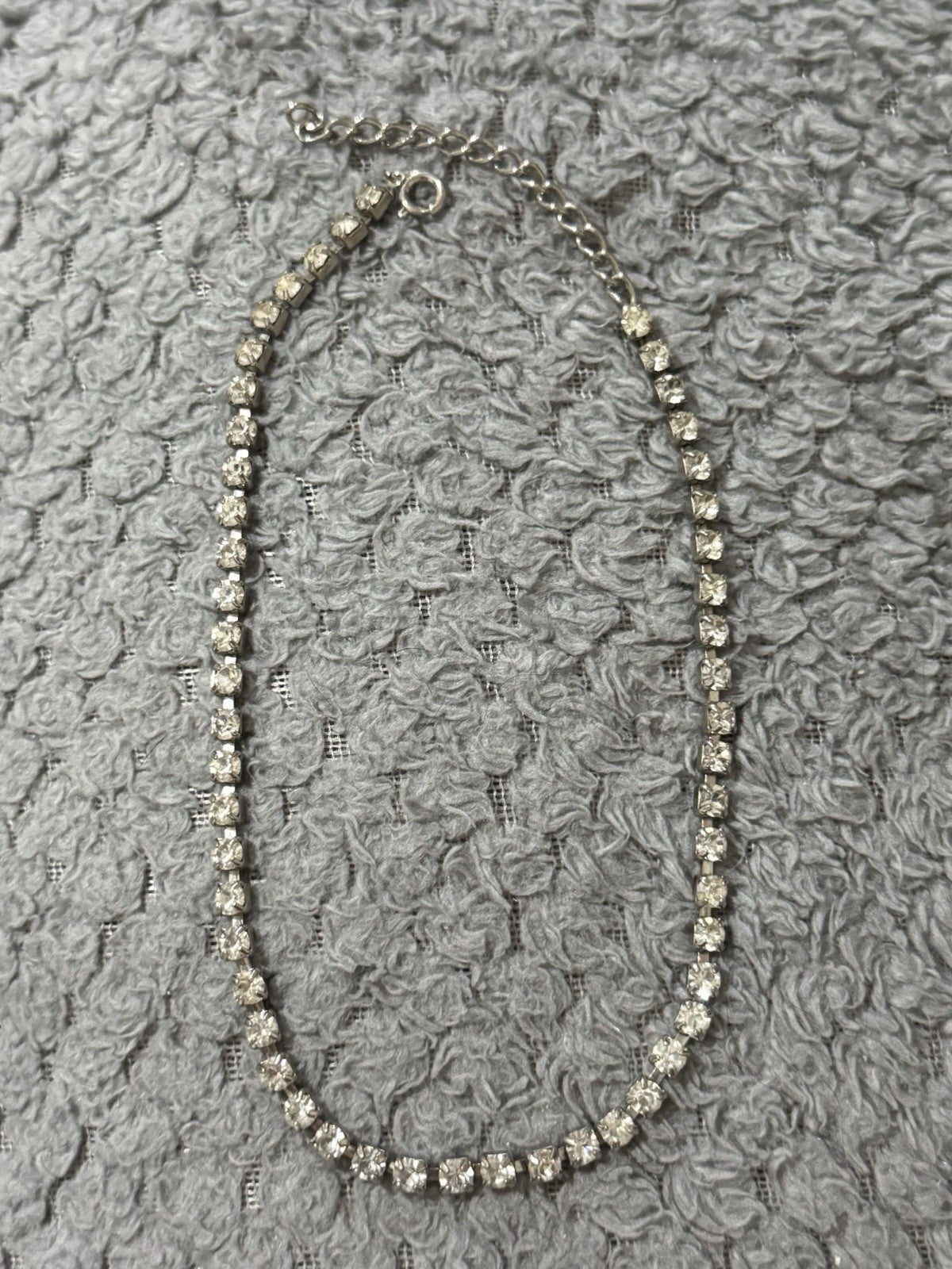 Silver Studded Necklace Costume Jewellery