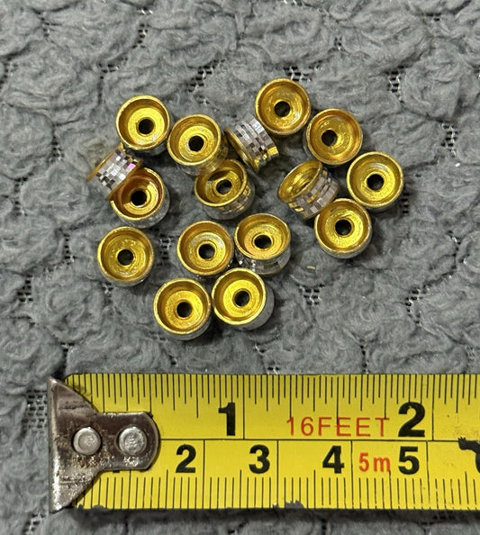 Silver & Gold Coloured Beads Perfect For Jewellery Making Crafts