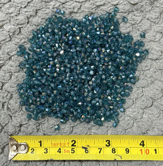 Pretty Blue Coloured Beads Perfect For Jewellery Making Crafts