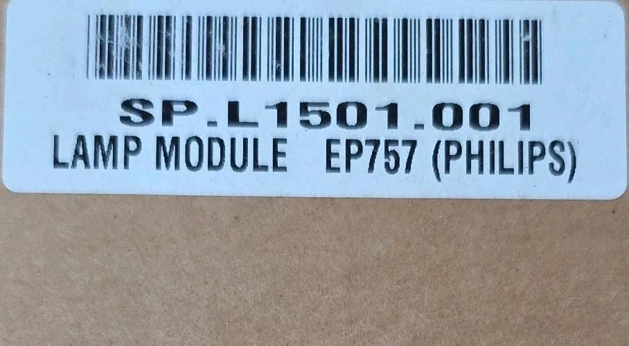 Philips EP757 Projector Lamp with OEM Philips UHP Bulb Replacement