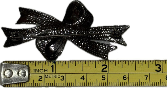 Grey Coloured Brooch Pin Costume Jewellery Elegant Accessory