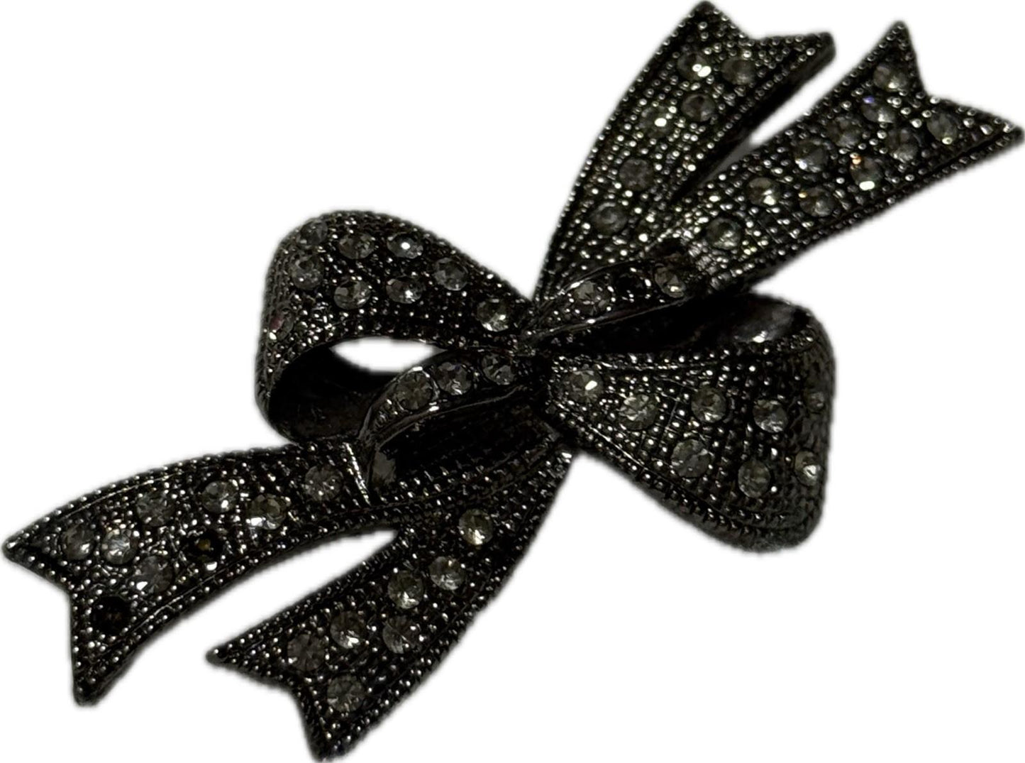 Grey Coloured Brooch Pin Costume Jewellery Elegant Accessory