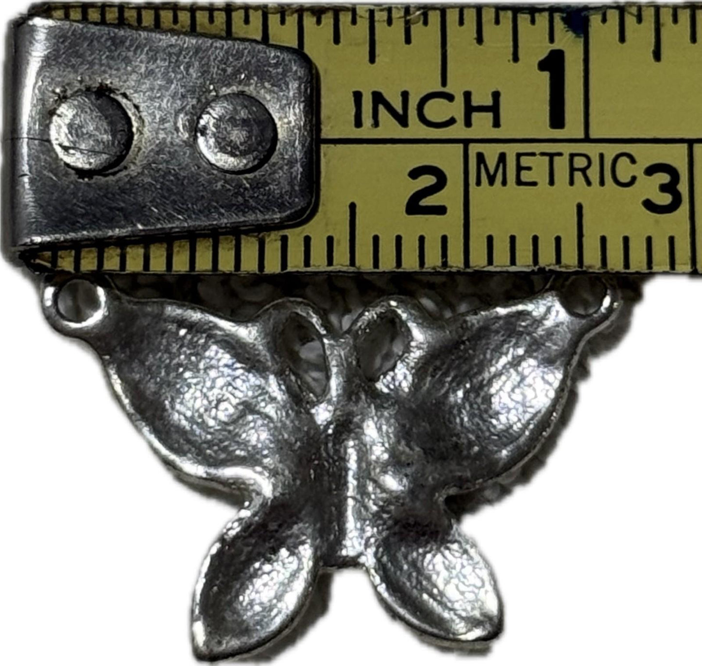 Silver Butterfly Pendant Costume Jewellery