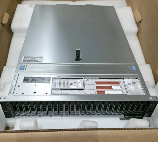 DELL PowerEdge R740XD Server 24 SFF 1x Xeon Gold 6234 3.3GHz 32GB RAM 22x1.2TB