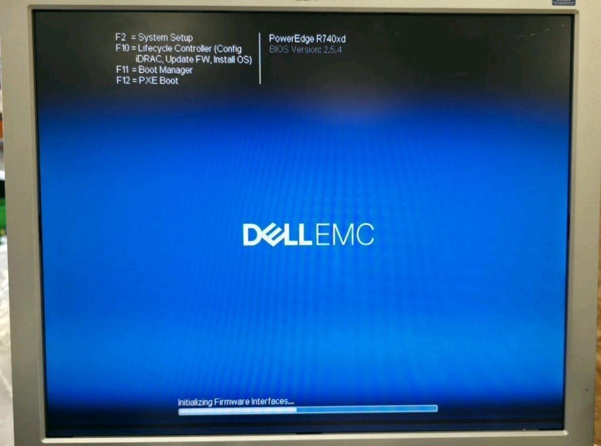 DELL PowerEdge R740XD Server 24 SFF 1x Xeon Gold 6234 3.3GHz 32GB RAM 22x1.2TB