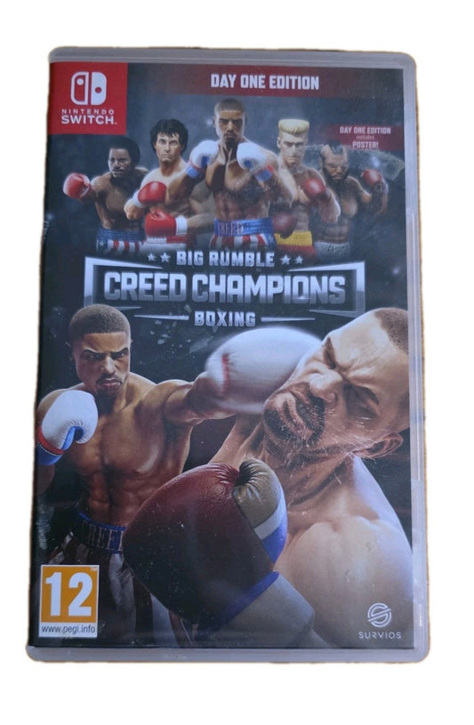 Big Rumble Boxing Creed Champions Day One Edition Nintendo Switch 2021 PEGI 12