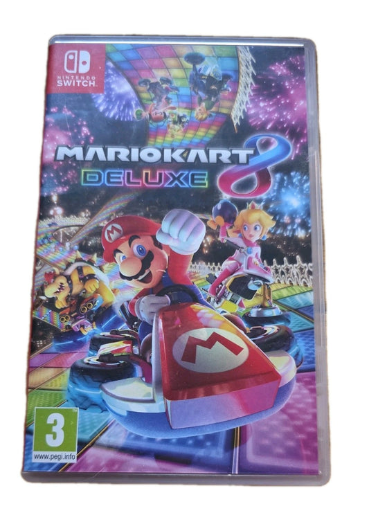 Mario Kart 8 Deluxe Nintendo Switch 2017 Racing Game Cartridge