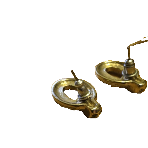 Christian Dior Earrings Rare Vintage 1960s Crystal Rhinestones Collectible