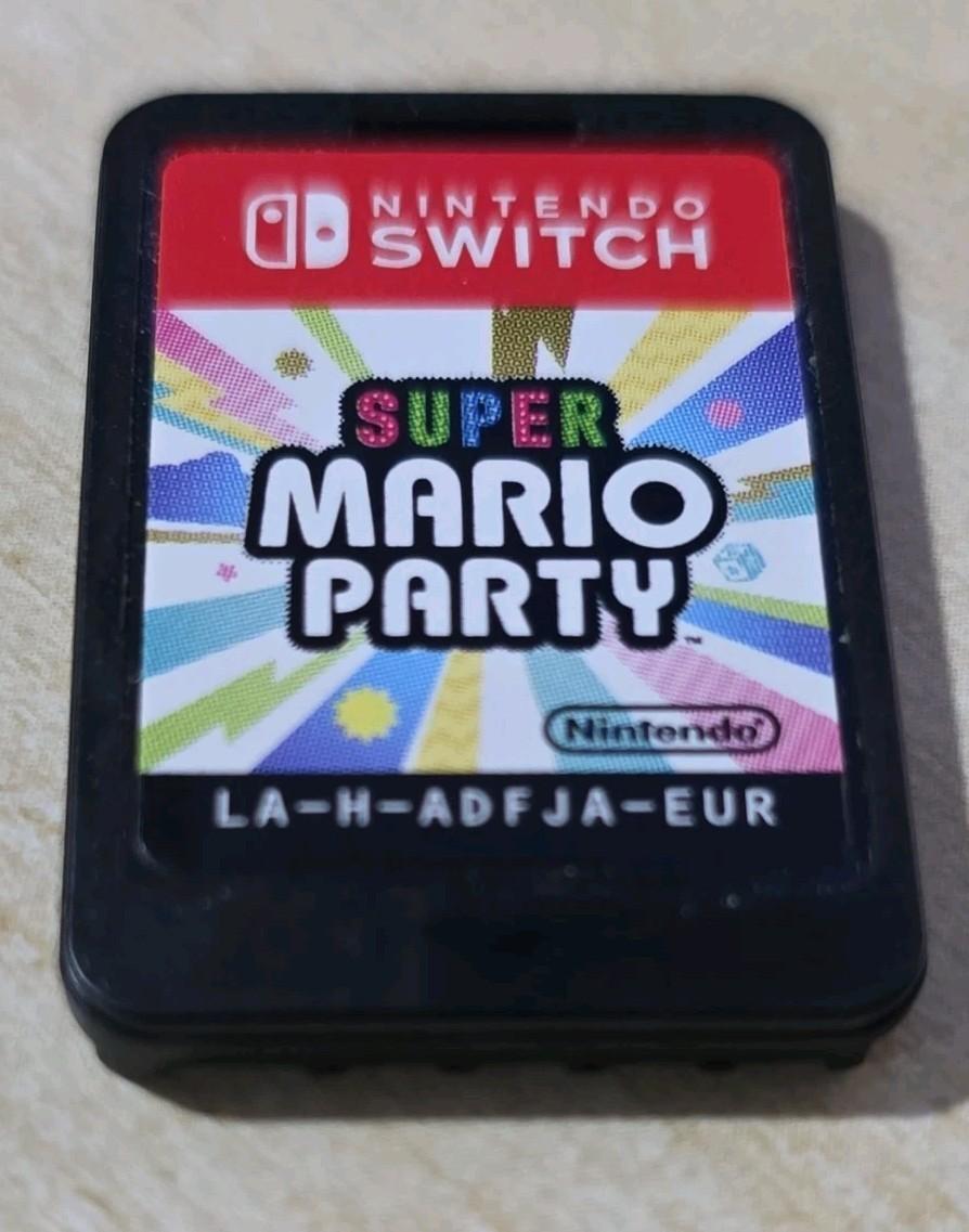 Super Mario Party Nintendo Switch 2017 Cartridge Tested Working