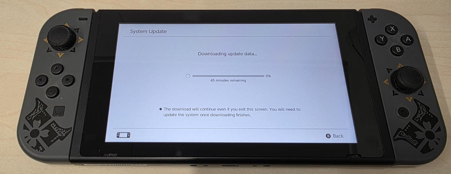Nintendo Switch Monster Hunter Rise Edition Console Only Grey 32GB Handheld