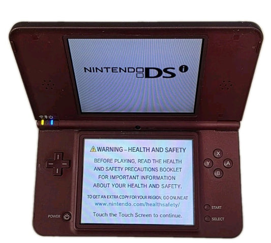 Nintendo DSi XL UTL-001 Burgundy Red Console Only Good Working PAL