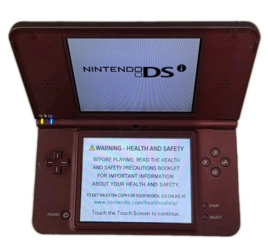 Nintendo DSi XL Burgundy Red Console UTL-001 PAL Good Working Order