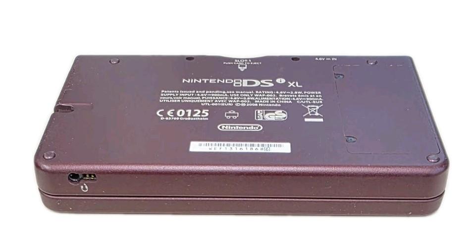Nintendo DSi XL UTL-001 Burgundy Red Console Only Good Working PAL