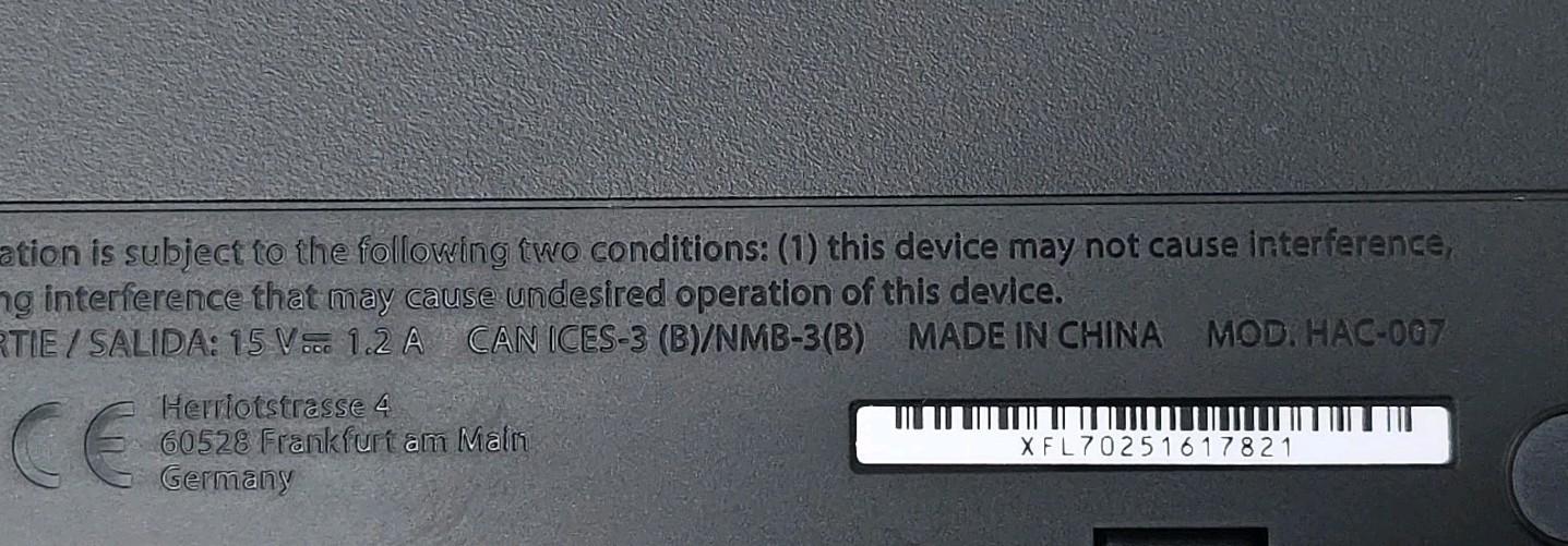 Official Nintendo Switch Monster Hunter Rise Limited Edition Dock Genuine OEM