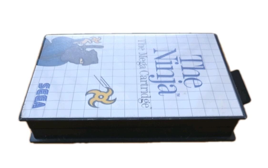 The Ninja SEGA Master System PAL Complete CIB White Grid Case MK-5066 UK Retro