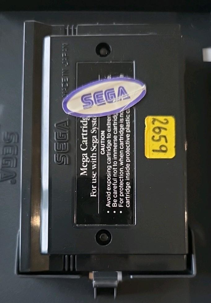 The Ninja SEGA Master System PAL Complete CIB White Grid Case MK-5066 UK Retro