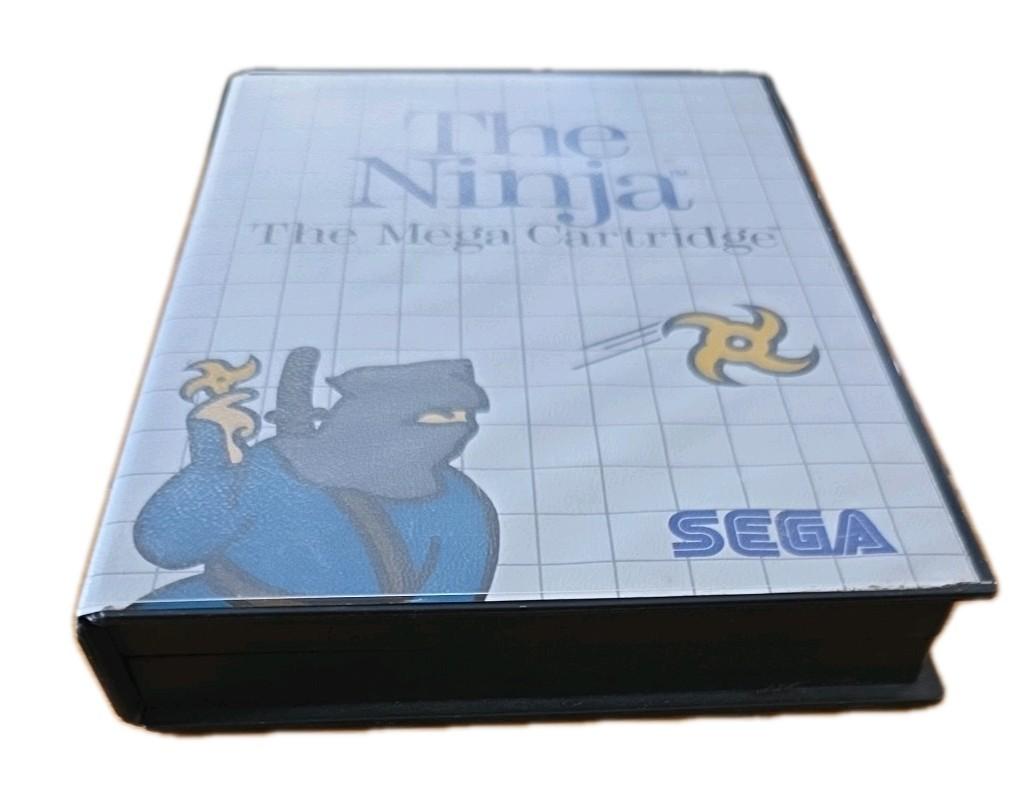 The Ninja SEGA Master System PAL Complete CIB White Grid Case MK-5066 UK Retro