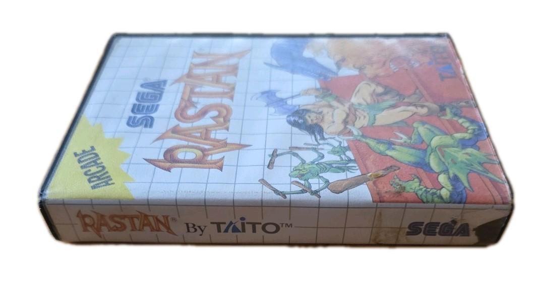 Rastan SEGA Master System PAL UK Boxed Grid Case Taito Arcade Classic Retro
