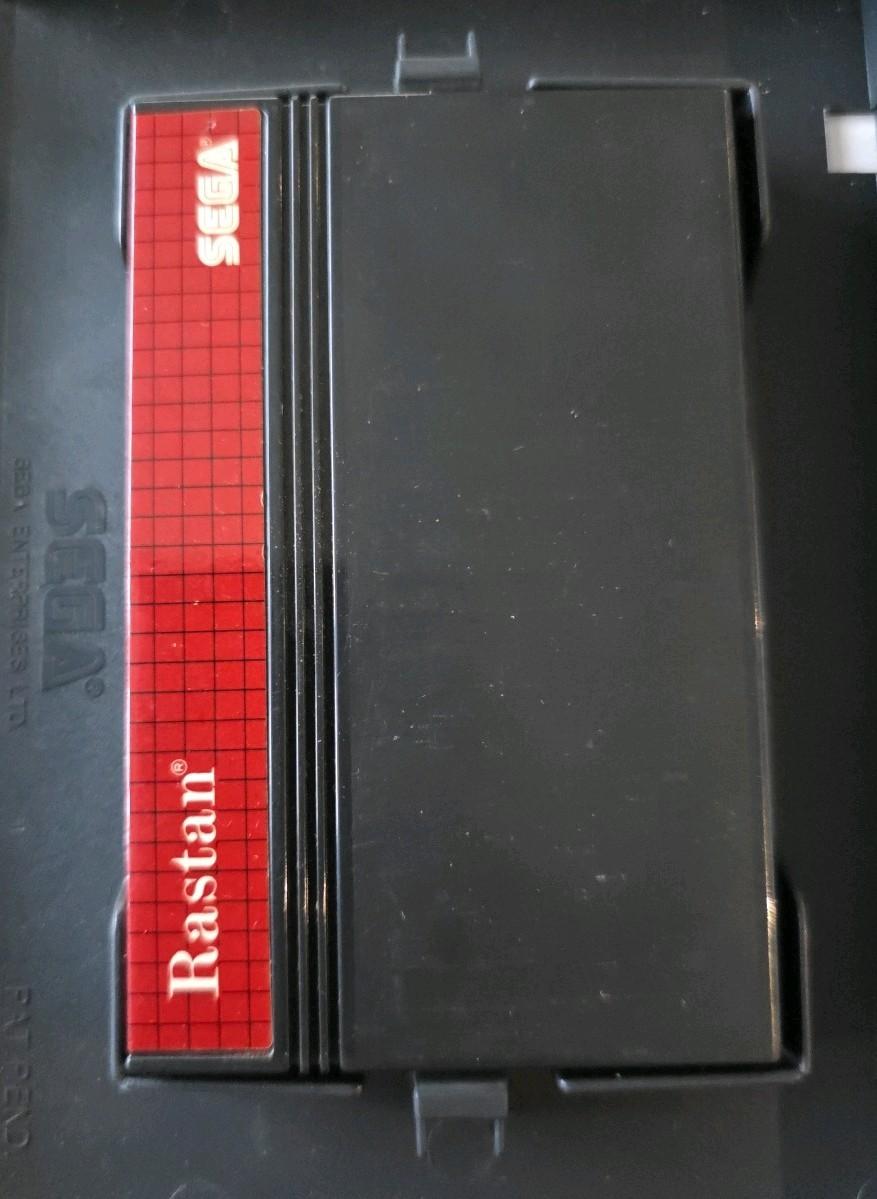 Rastan SEGA Master System PAL UK Boxed Grid Case Taito Arcade Classic Retro