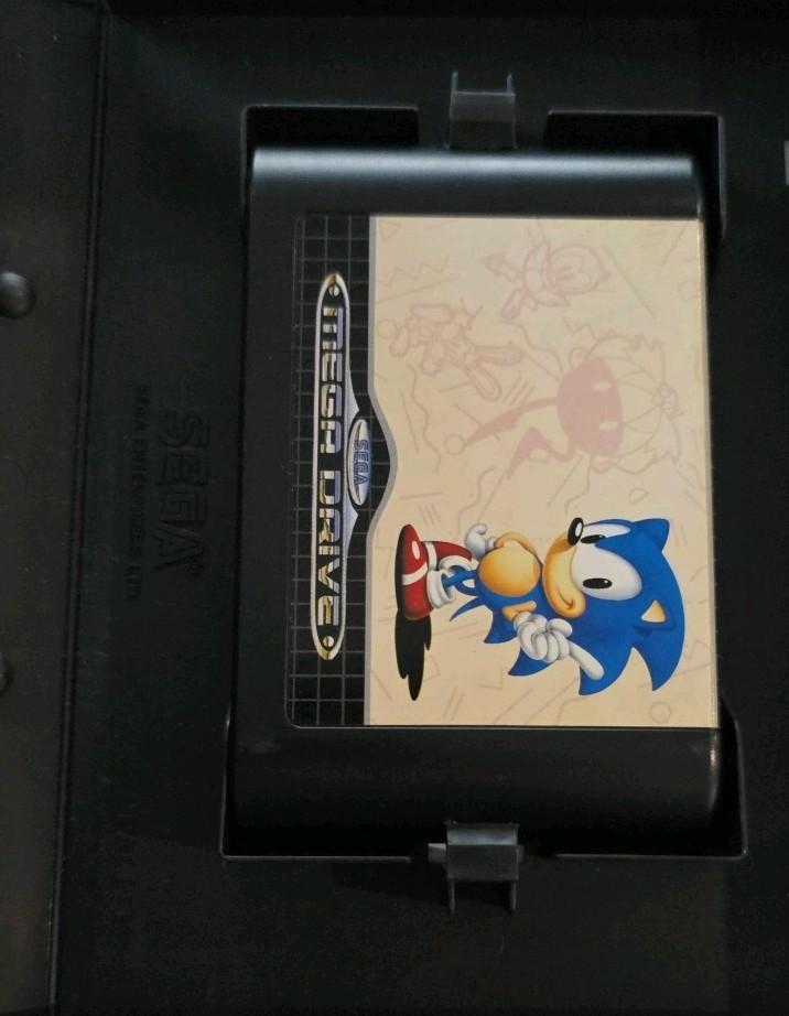 Sonic The Hedgehog Sega Mega Drive PAL UK Complete CIB Grid Case 1991 Classic