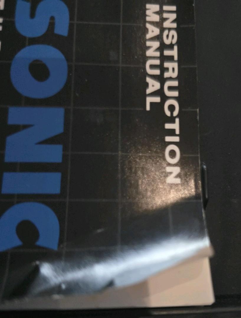 Sonic The Hedgehog Sega Mega Drive PAL UK Complete CIB Grid Case 1991 Classic