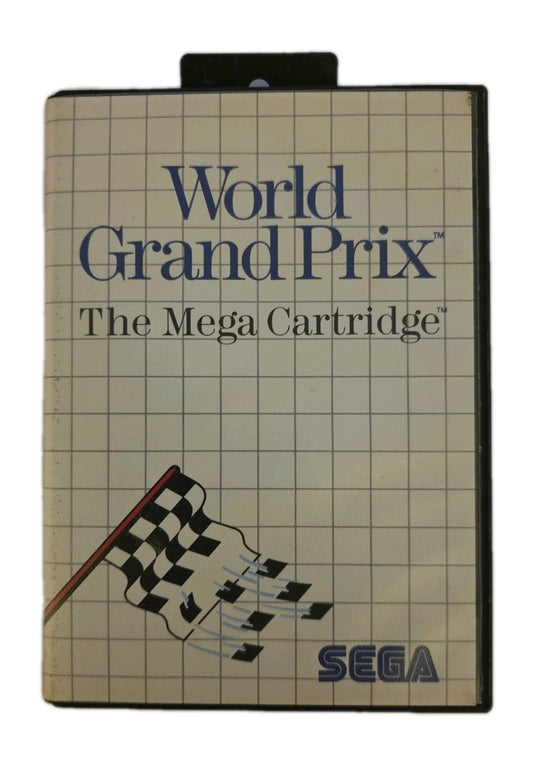 World Grand Prix Sega Master System PAL Complete CIB With Manual Racing