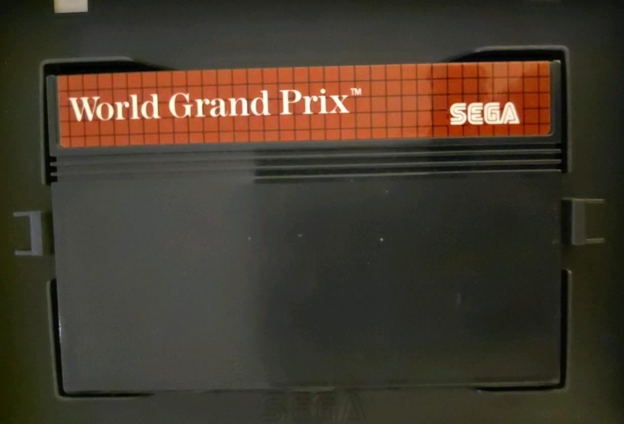 World Grand Prix Sega Master System PAL Complete CIB With Manual Racing