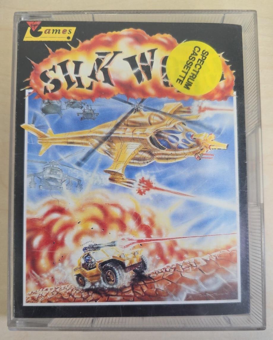 Silkworm ZX Spectrum Cassette Virgin Games Tested & Working
