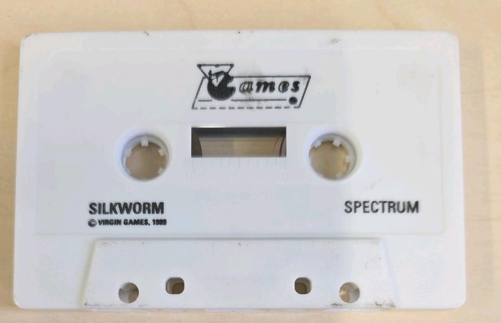 Silkworm ZX Spectrum Cassette Virgin Games Tested & Working