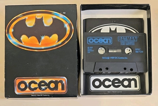 Batman The Movie ZX Spectrum Big Box Ocean 48K 128K Complete Tested
