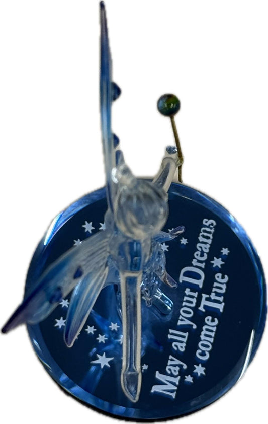 Glass Baron Swarovski Crystals Fairy Figurine Collectible Ornament