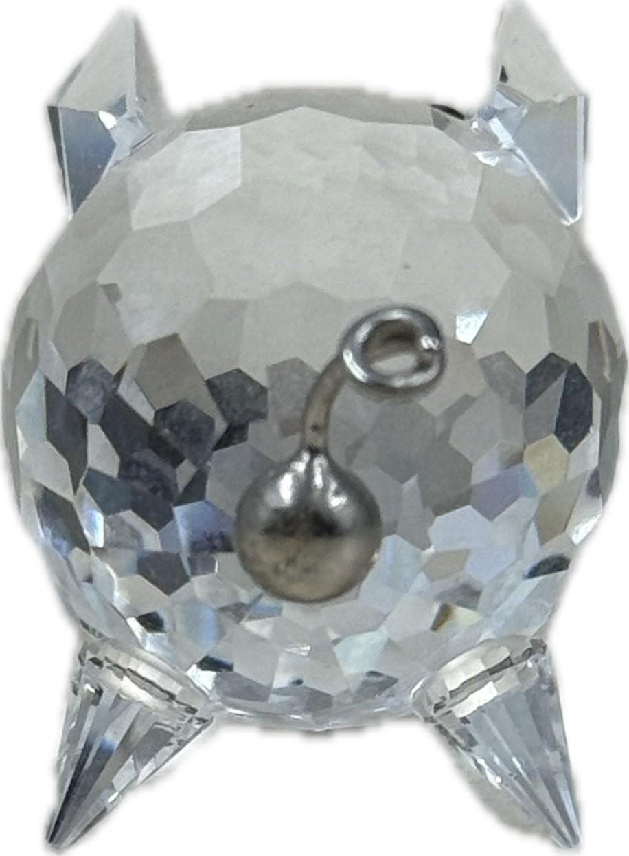 Swarovski Crystal Pig Mini Figurine Collectible Ornament Glass Animal