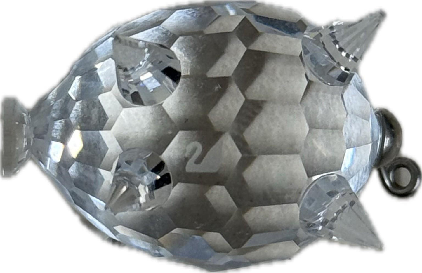 Swarovski Crystal Pig Mini Figurine Collectible Ornament Glass Animal